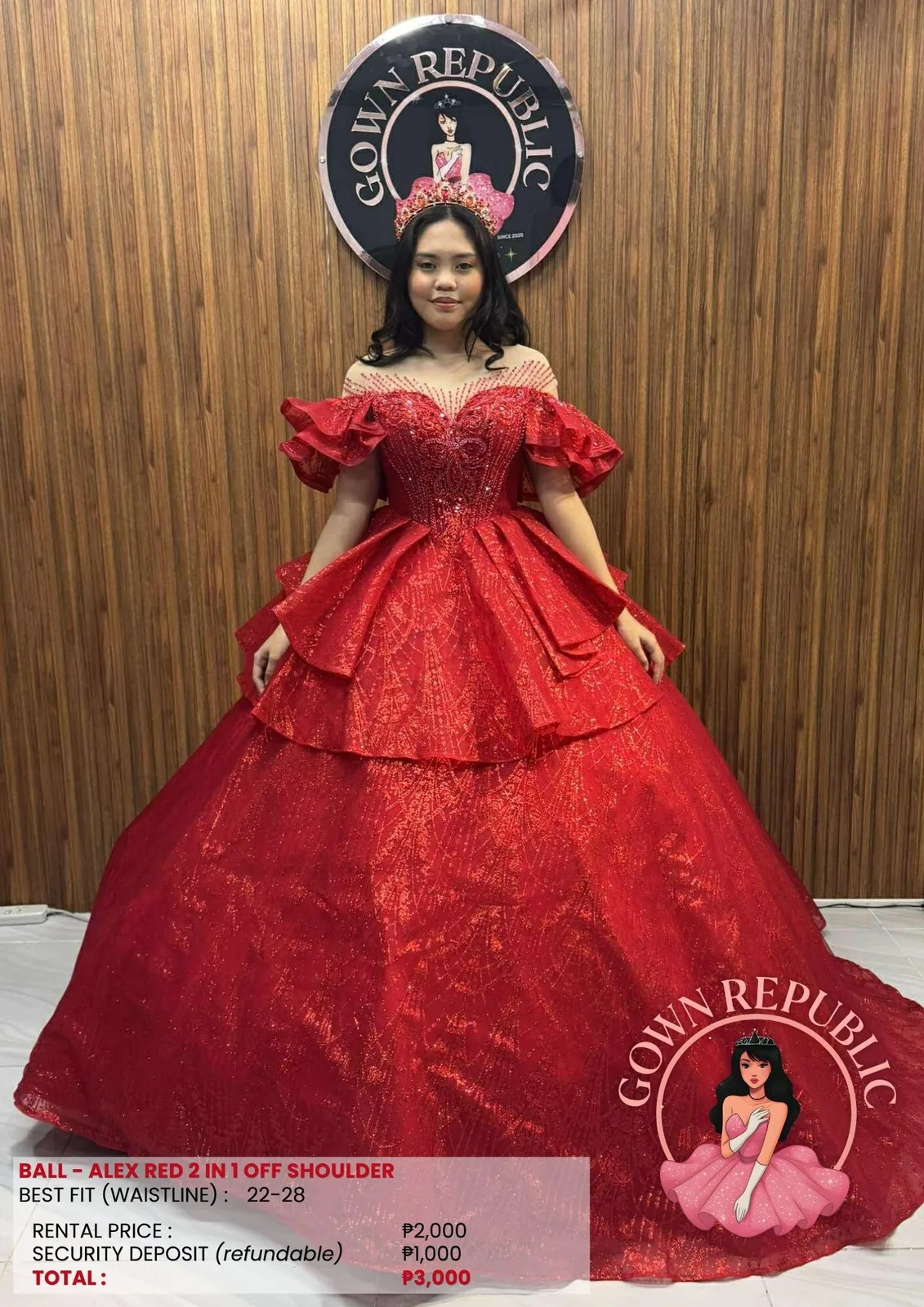 Ball Gowns: Red 231